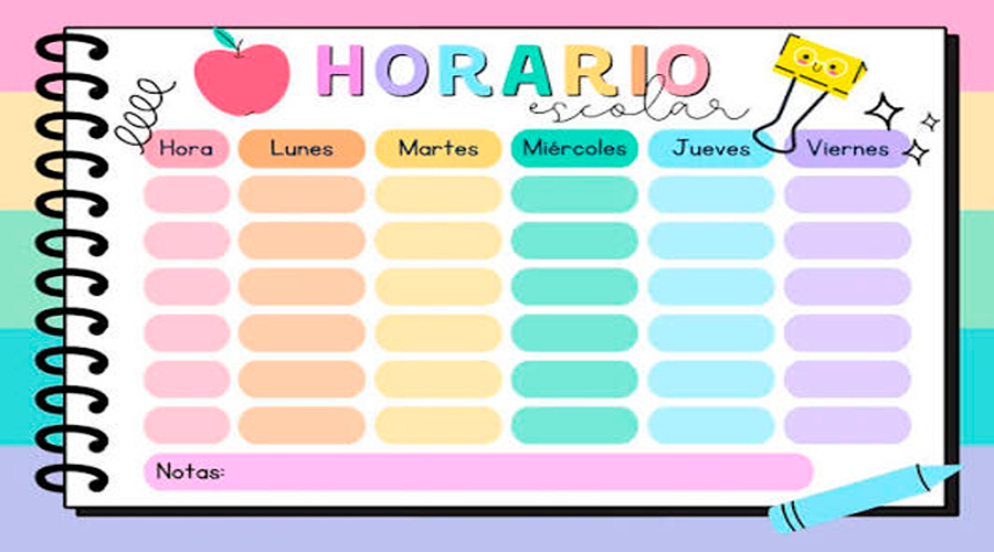 horarios 2026